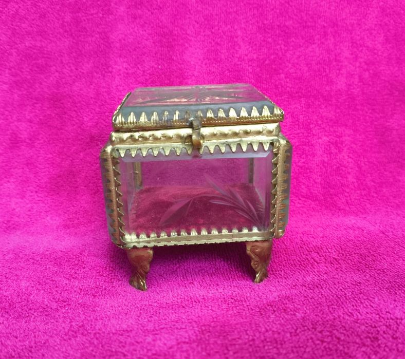 Старинная шкатулка, винтаж (1950-60е.г)