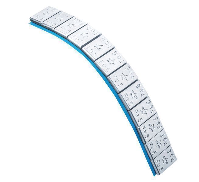 Кутия със залепващи се тежести 5 г edgy fivestars 100 ленти