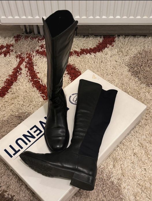 Cizme din piele naturală, mărime 36, Benvenuti