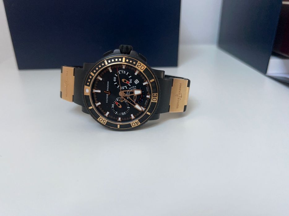 Ulysse Nardin Diver Black Sea Chronograph 353-90-3
