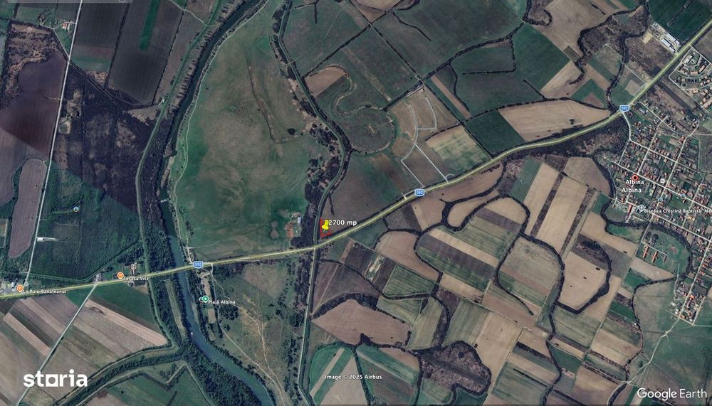 Teren extravilan destinatie zona industrială- Albina 2700 mp