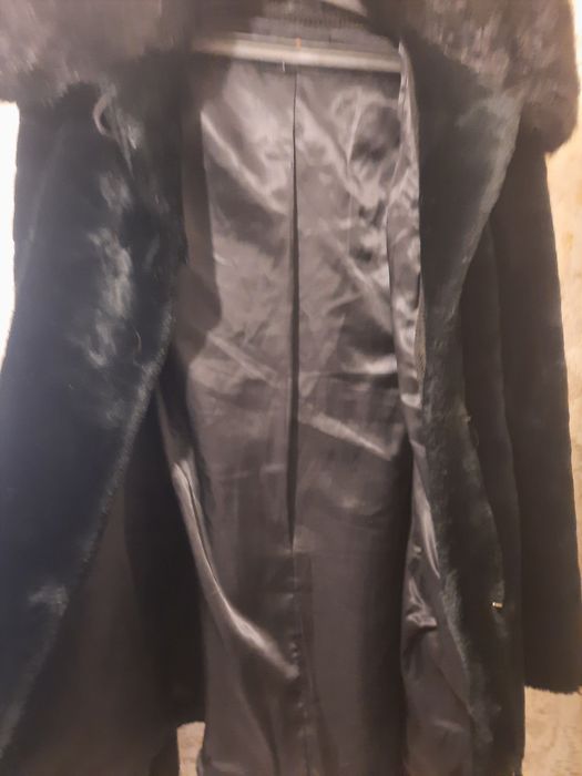 Шуба с капюшоном