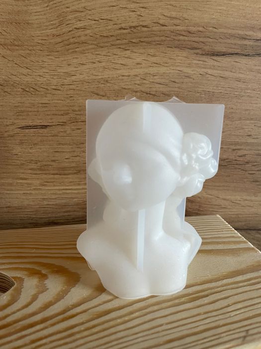 Силиконов молд / форма за свещ Жена