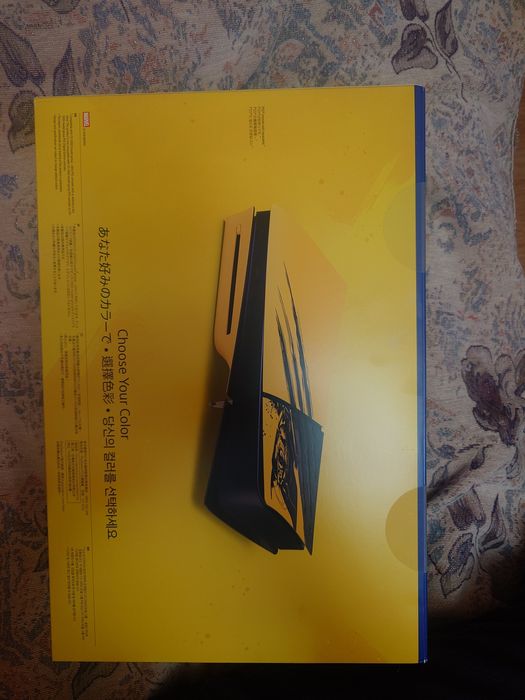 Корпус Sony  Playstation 5   Wolverine Battle Yellow Limited