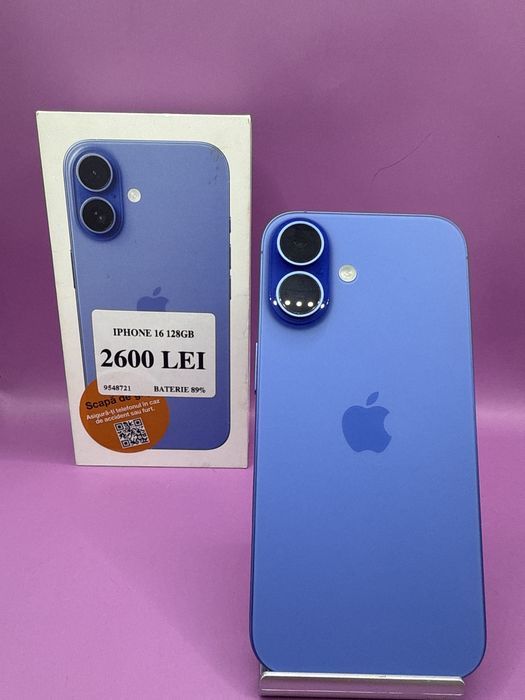 Iphone 16 128 gb •Matei Amanet Crangasi •9548