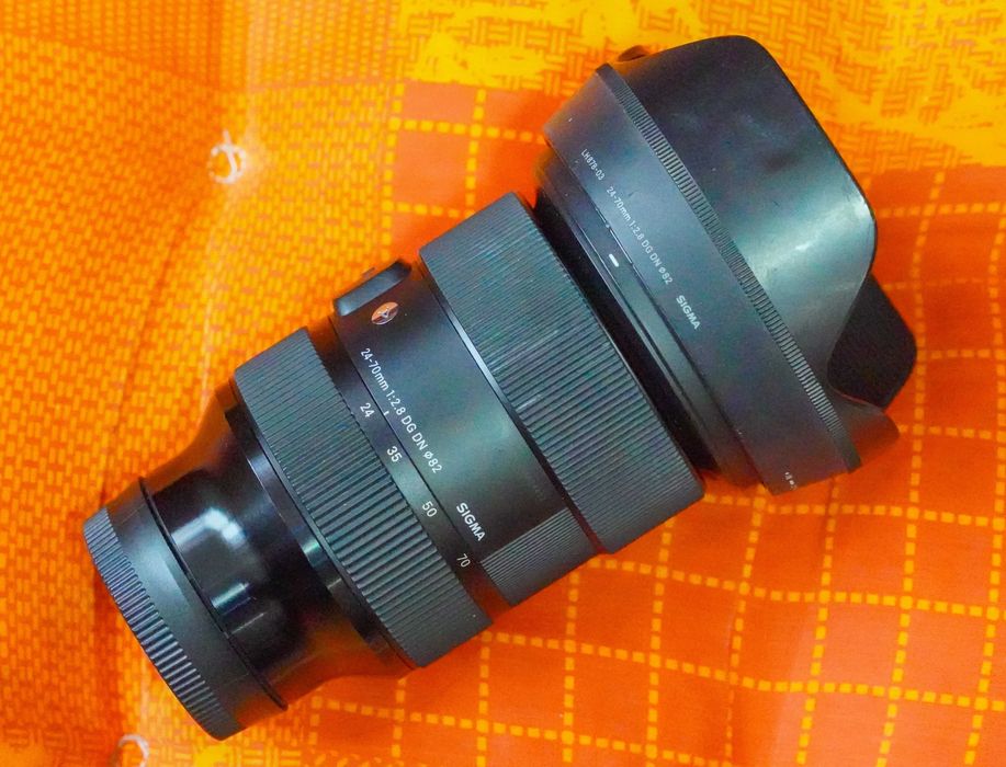 Obiectiv Sigma 24-70mm f/2.8 DG DN (A) Art -  Zoom Standard Premium pentru Sony E
