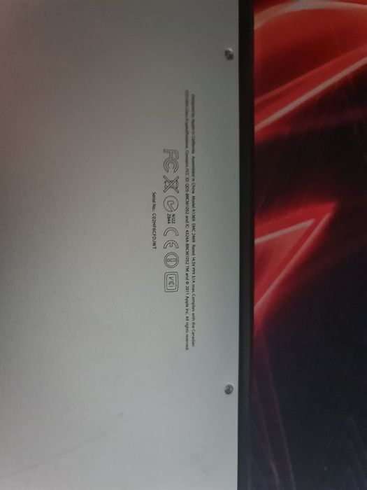 Macbook A1369 2011 , 13 inch
