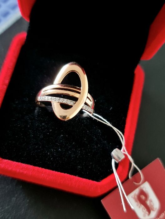 Новое золотое кольцо Орбита 585 пробы