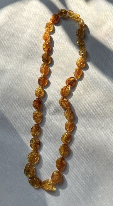 Янтарные бусы для взрослых