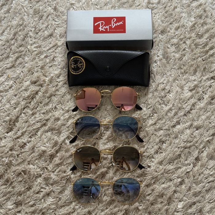 RayBan Round Fade / Pink / Blue