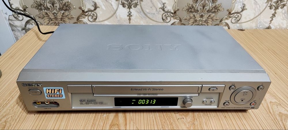 Sony 6Head Hifi видеомагнитофон