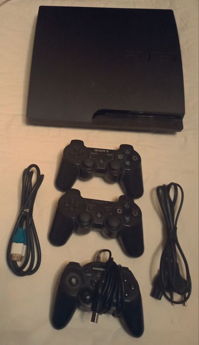 Ps3 Slim 30игр, 3геймпада