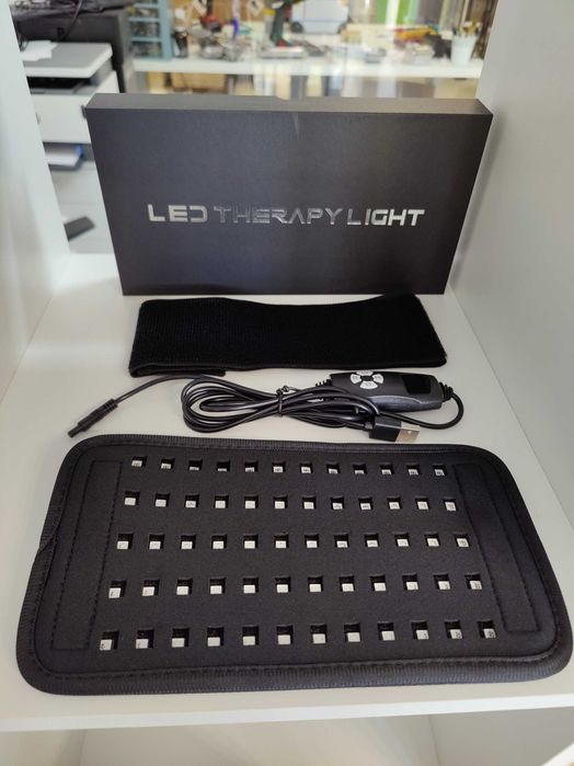 Dispozitiv terapie cu lumina rosie, infrarosu, 6 moduri reglare