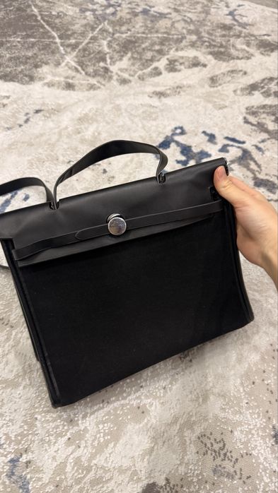 Сумка черный под эрмес