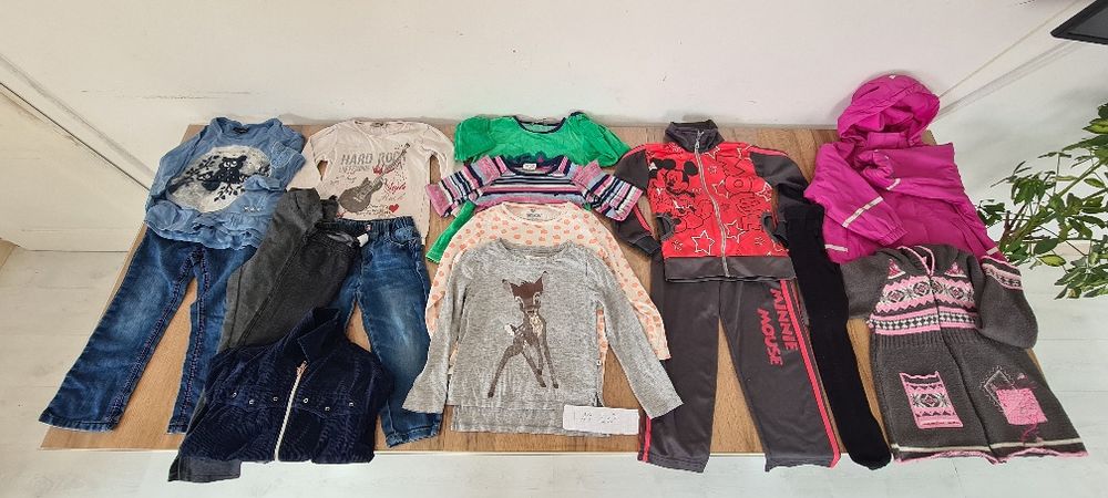 Лот момиче есен зима 98 4 години 15 части