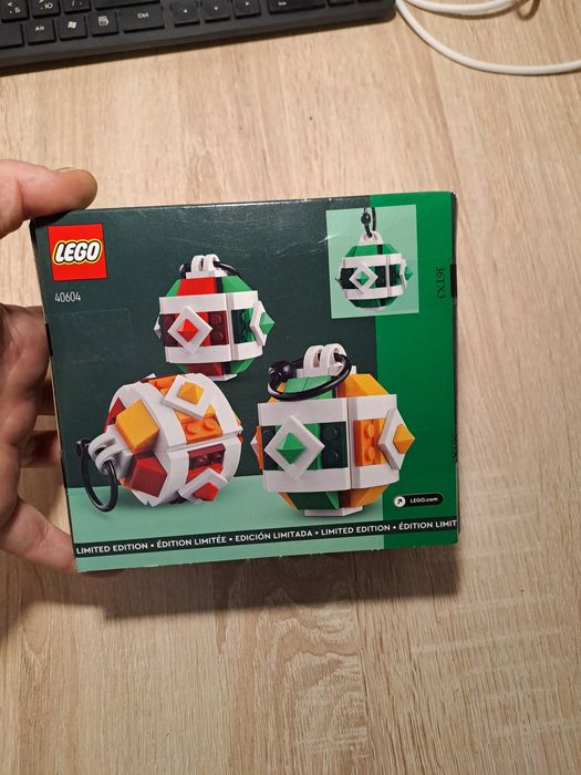 Lego новогодние игрушки лимитированная версия лего оригинал