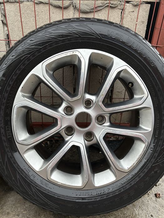 Jante R18+roata rezerva Jeep Grand Cherokee WK2 model 2010-2019
