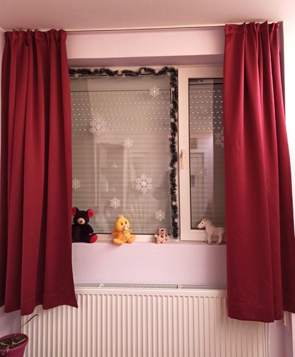 Пердета от сатен