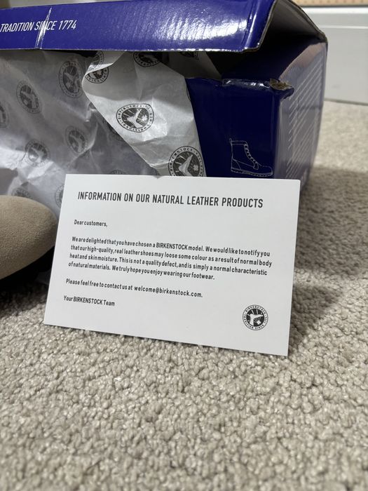 Birkenstock Boston Beige Eur 38