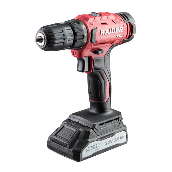 R20 АКУМУЛАТОРНА Бормашина куфар Raider