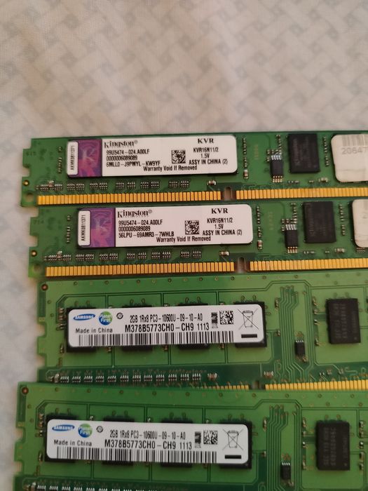 Комплект: Процесор Intel i5-2500 + Охладител + 8GB RAM + 500GB HDD