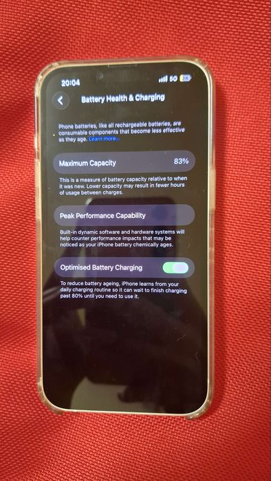 Iphone 14 alb foarte bun