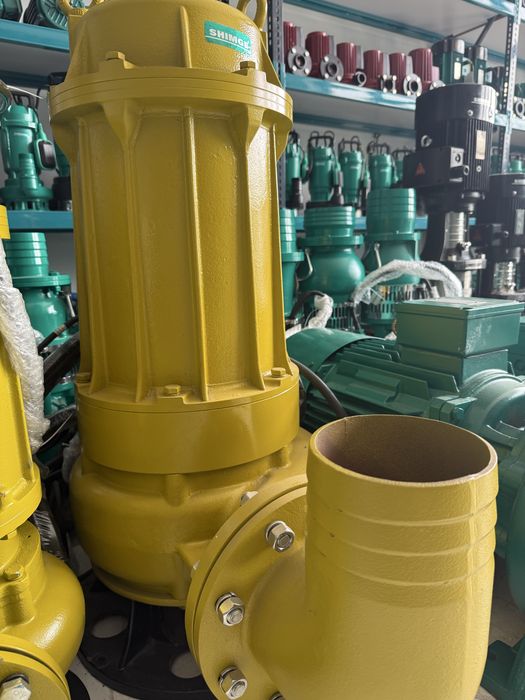 Погружной дренажный насос фекальный 5,5 кВт 110 м3/час Shimge WQ nasos