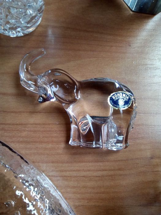 Ваза Murano декантиер кристал плато Bohemia