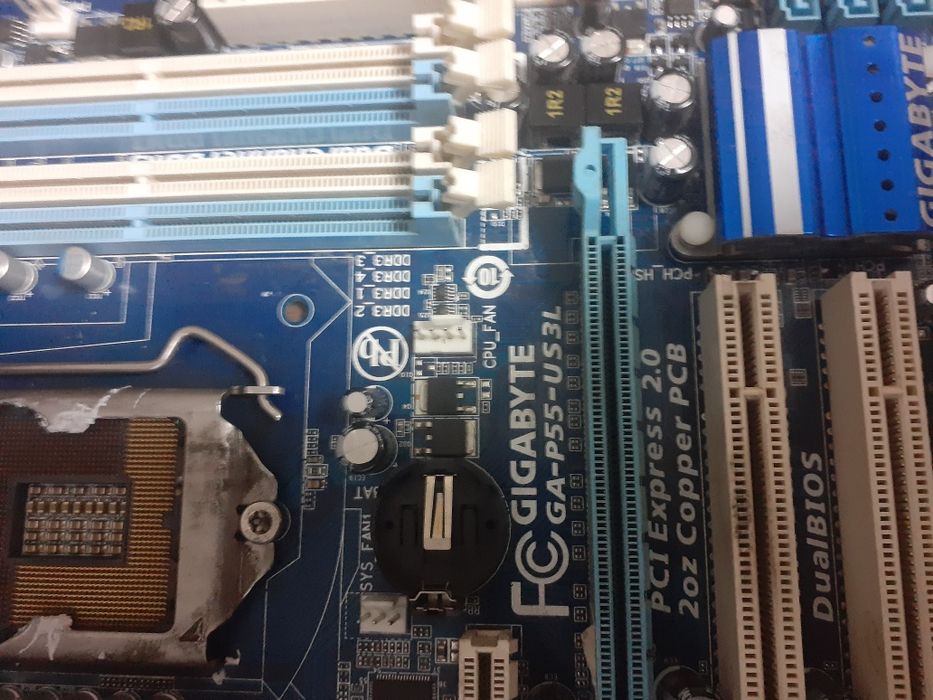 Материнская плата 1156