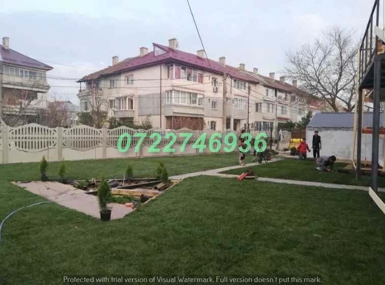 Gazon Natural pentru Amenajări Peisagistice Profesionale