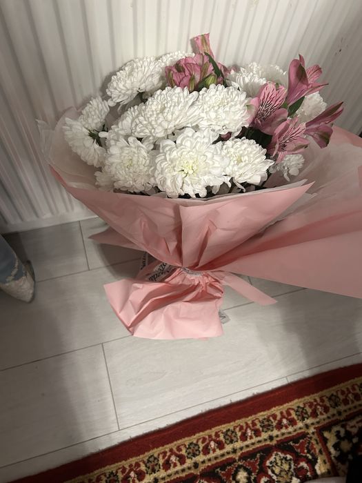 Харизантемы и лилии