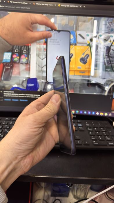 Samsung Galaxy A02S синий