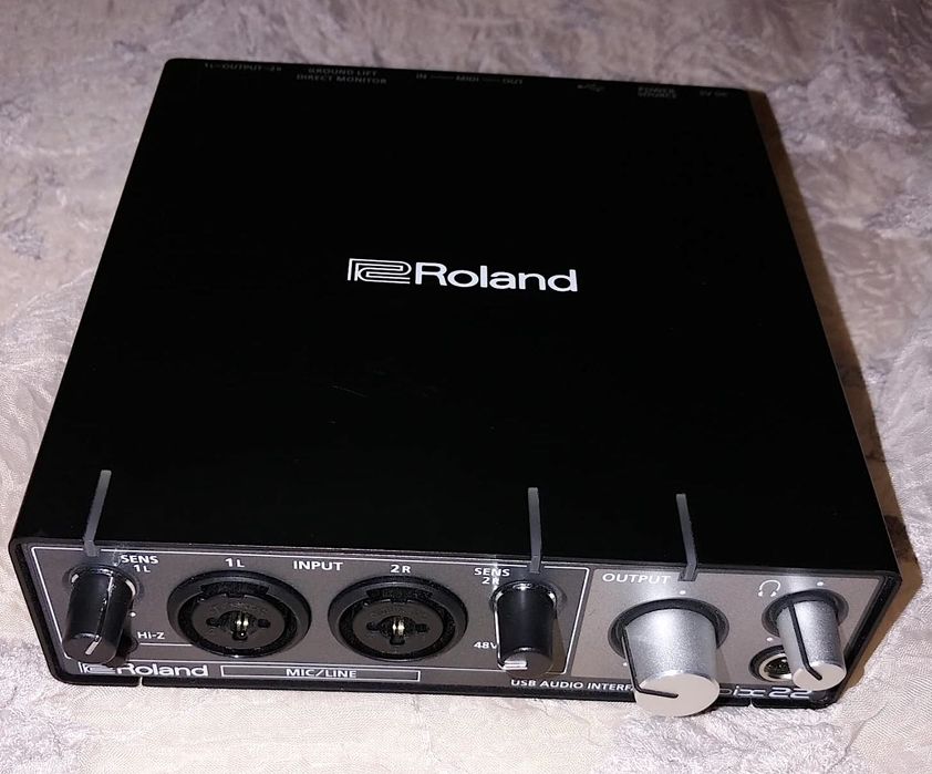 Roland Rubix 22 Interfata audio/placa de sunet PRET FIX!