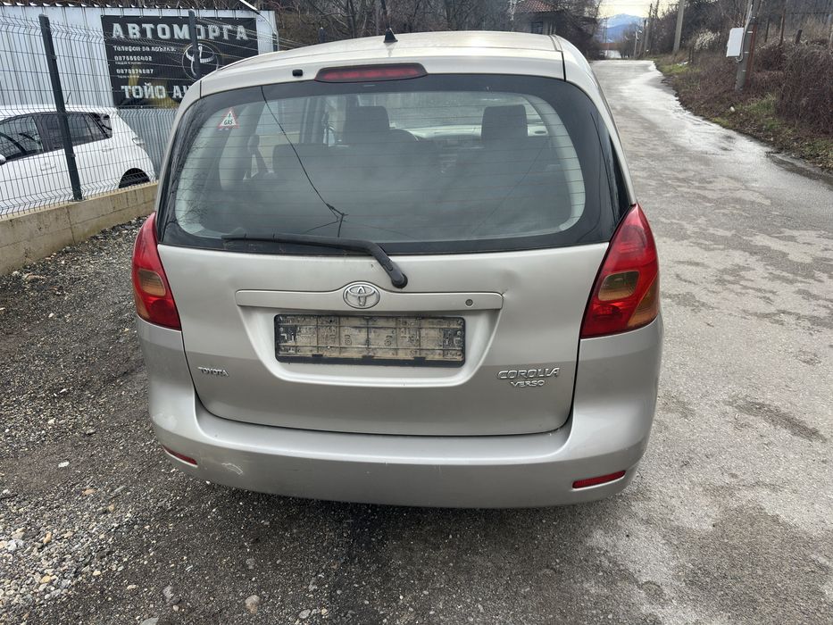 Тойота Корола Версо Toyota Corolla Verso 1.8 vvti 2003г НА ЧАСТИ!