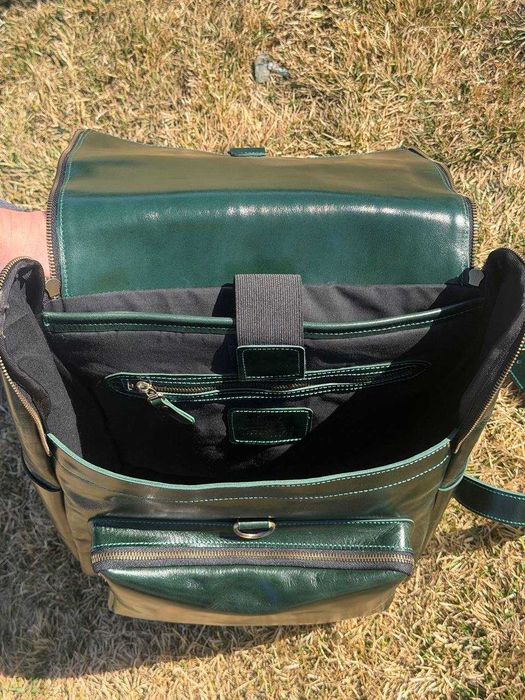 Rucsac din piele naturală. Rucsac pentru laptop. Laptop backpack