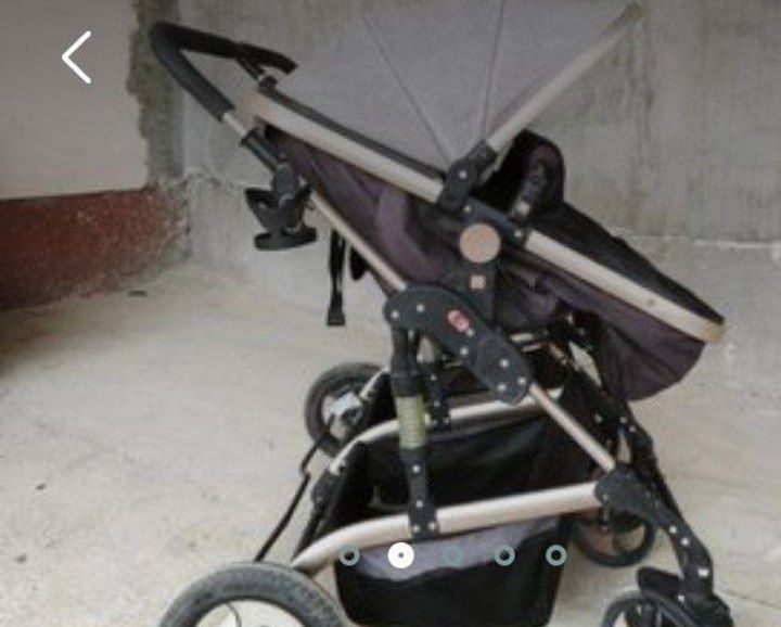Эгизаклар учун коляска