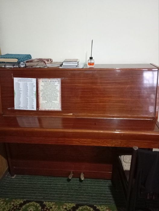 Pianina Riga holati yaxshi ishlaydi