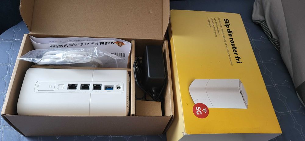 Router 5G Kaon Telenor FA7550, functional in orice retea ca nou la  cutie