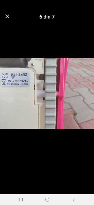 Aspirator piscina nou