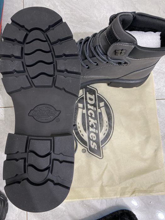 Зимние ботинки Dickies серо-черные