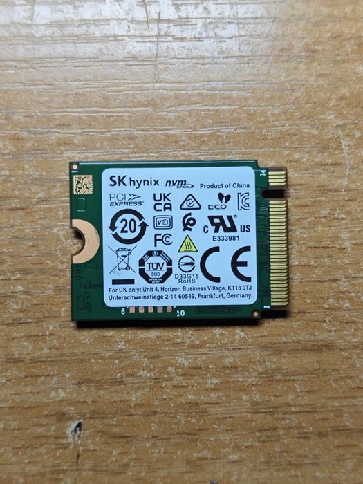 SSD M.2 NVMe SK hynix BC711 256GB (Формат 2230)