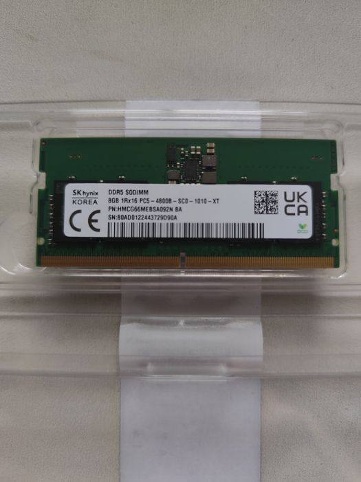 Оперативная память ddr5 SODIMM 8gb