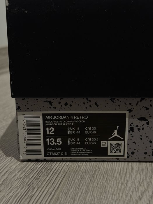 AIR JORDAN 4 Thunder Red