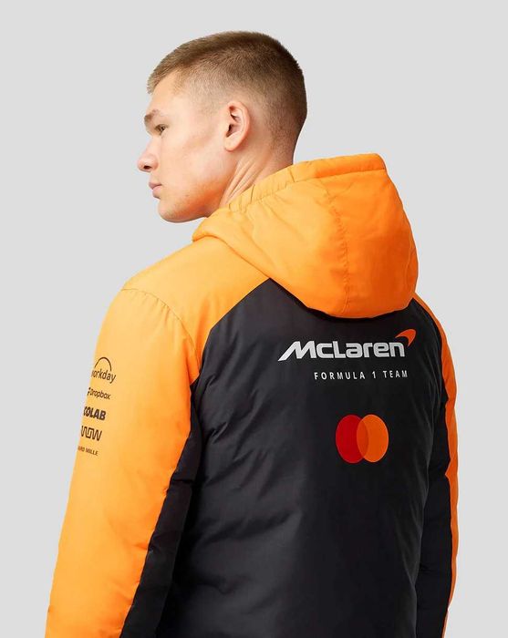 McLaren F1 Team Long Jacket - Оригинално мъжко яке / парка размер L