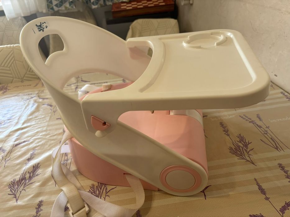 Стульчик - бустер babyton compact pink