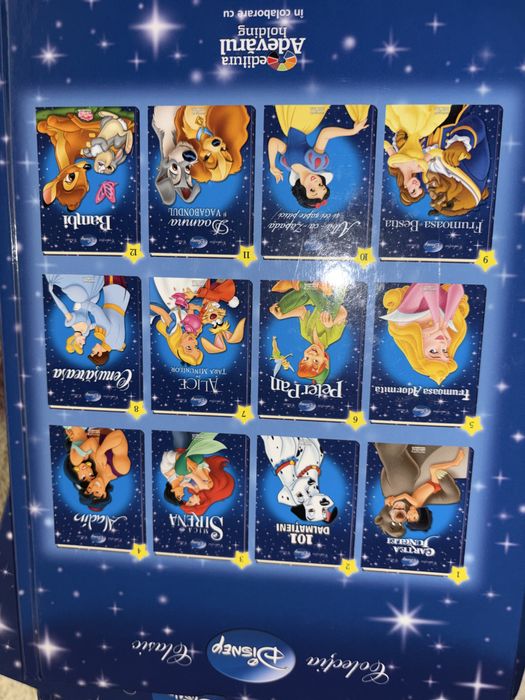 Colectie 12 carti Disney