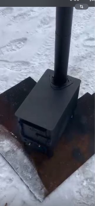 Печь дровянной (буржуйка)