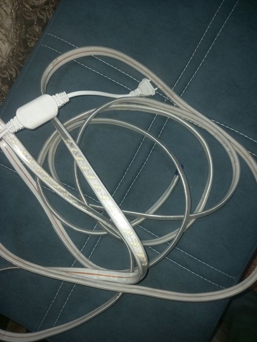 Led chiroq garantiyasi 30 kun. 5 metr uzunlikda