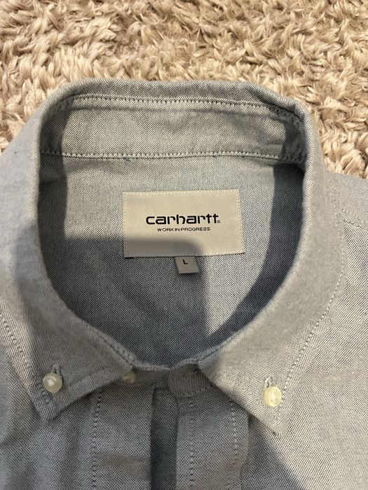 Carhartt Logo Shirt-оригинална мъжка риза