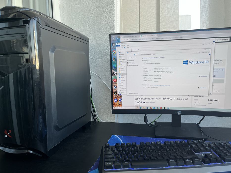 vand pc/ schimb cu laptotp gaming